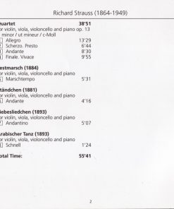Richard Strauss - Mozart Piano Quartet-4