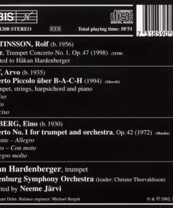 Rolf Martinsson, Arvo Pärt, Eino Tamberg, Håkan Hardenberger, Göteborgs Symfoniker, Neeme Järvi-1