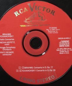 Brahms* / Tchaikovsky* - Heifetz*, Chicago Symphony*, Reiner*-2
