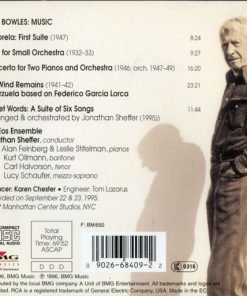 The Eos Ensemble / Jonathan Sheffer, Paul Bowles-1