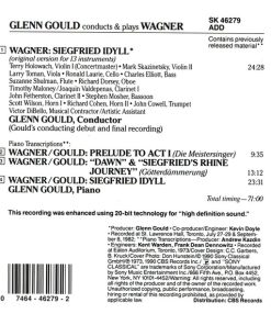 Glenn Gould, Wagner*-1