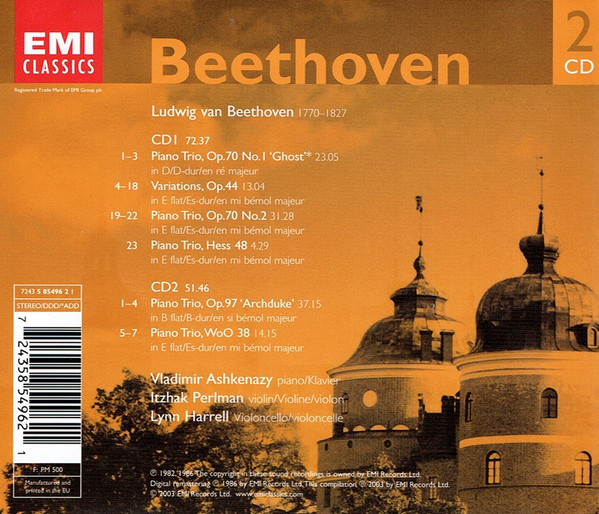 Beethoven*, Vladimir Ashkenazy, Itzhak Perlman, Lynn Harrell-1
