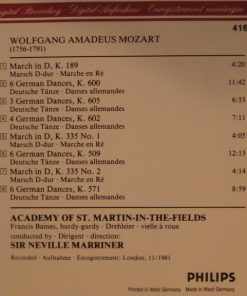 Wolfgang Amadeus Mozart - The Academy Of St. Martin-in-the-Fields, Sir Neville Marriner-1