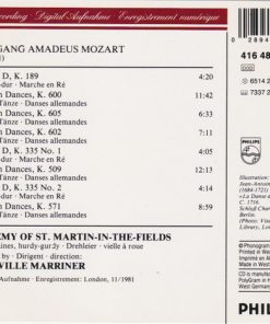 Wolfgang Amadeus Mozart - The Academy Of St. Martin-in-the-Fields, Sir Neville Marriner-2