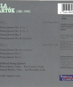 Bartók* - Juilliard String Quartet-4