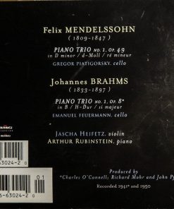 Brahms* / Mendelssohn*, Arthur Rubinstein-2