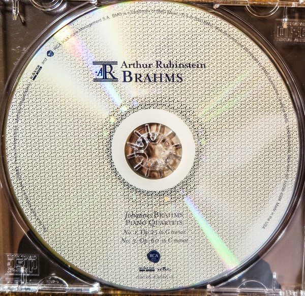 Johannes Brahms, Arthur Rubinstein, Guarneri Quartet-2