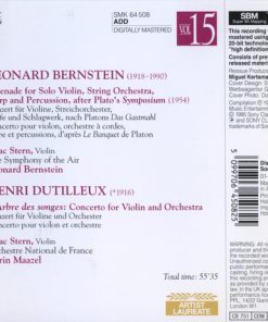 Bernstein* / Dutilleux*, Isaac Stern, Leonard Bernstein, Lorin Maazel-2