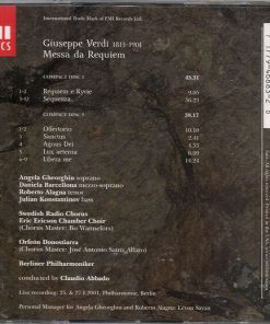 Giuseppe Verdi - Angela Gheorghiu, Daniela Barcellona, Roberto Alagna, Julian Konstantinov, Claudio Abbado, Swedish Radio Chorus* · Eric Ericson Chamber Choir* · Orfeón Donostiarra, Berliner Philharmoniker-1