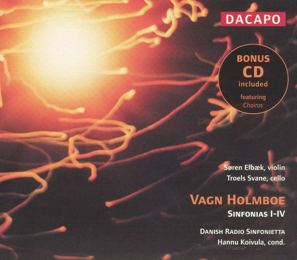 Vagn Holmboe - Søren Elbæk, Troels Svane*, Danish Radio Sinfonietta*, Hannu Koivula-0