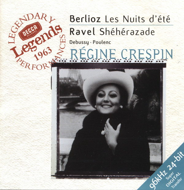 Berlioz* • Ravel* • Debussy* • Poulenc* - Régine Crespin-0