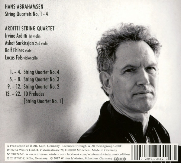 Hans Abrahamsen, Arditti String Quartet*-1