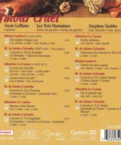 Suzie LeBlanc, Les Voix Humaines, Stephen Stubbs-1