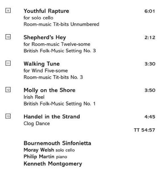 Percy Grainger, Bournemouth Sinfonietta, Kenneth Montgomery-3