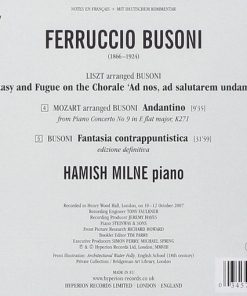 Busoni* / Liszt* - Hamish Milne-1