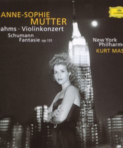 Brahms* / Schumann* - Anne-Sophie Mutter, New York Philharmonic, Kurt Masur-0