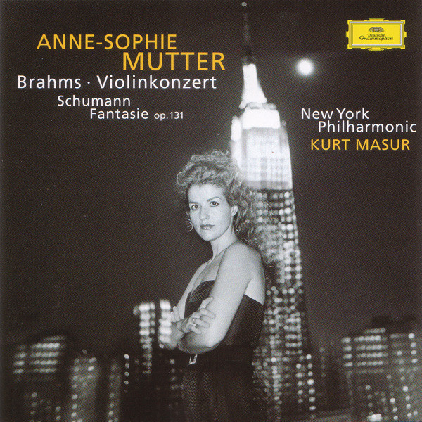 Brahms* / Schumann* - Anne-Sophie Mutter, New York Philharmonic, Kurt Masur-0