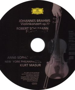 Brahms* / Schumann* - Anne-Sophie Mutter, New York Philharmonic, Kurt Masur-1
