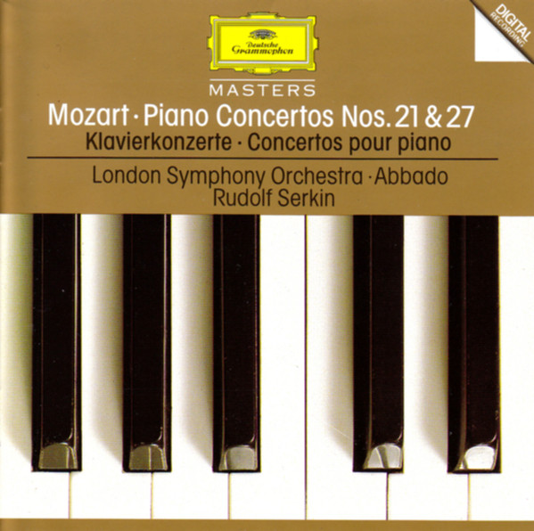 Wolfgang Amadeus Mozart, Rudolf Serkin, London Symphony Orchestra, Claudio Abbado-0