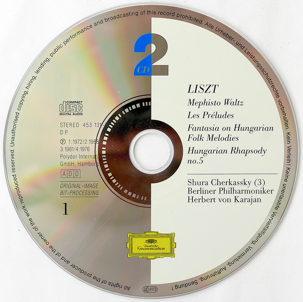 Liszt* - Berliner Philharmoniker, Herbert von Karajan-2