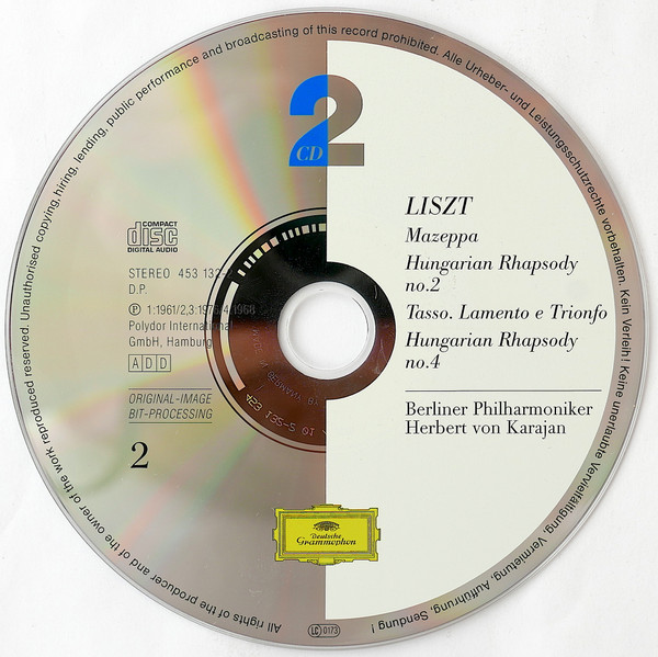 Liszt* - Berliner Philharmoniker, Herbert von Karajan-3