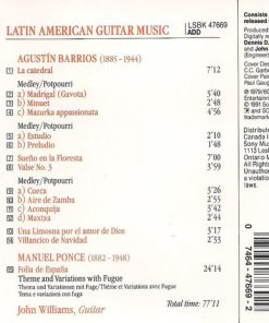 John Williams (7), Agustín Barrios Mangoré, Manuel María Ponce Cuéllar-1