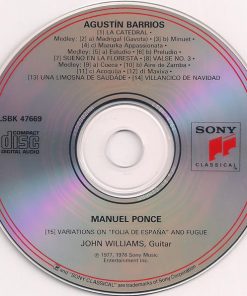 John Williams (7), Agustín Barrios Mangoré, Manuel María Ponce Cuéllar-2