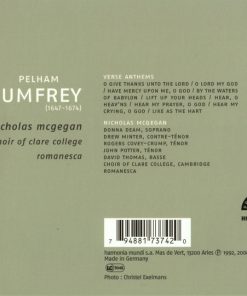 Humfrey* – Nicholas McGegan-1