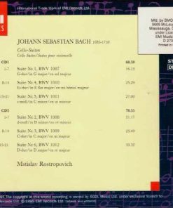 Johann Sebastian Bach - Mstislav Rostropovich-1