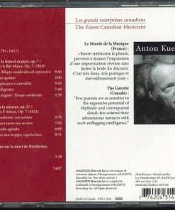 Anton Kuerti, Carl Czerny-1