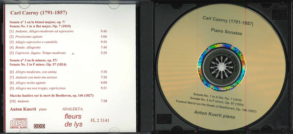 Anton Kuerti, Carl Czerny-2