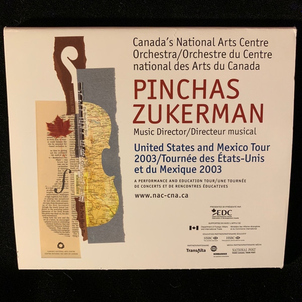 Pinchas Zukerman, National Arts Centre Orchestra, Mozart*-0