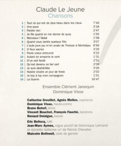 Claude Le Jeune - Ensemble Clément Janequin, Dominique Visse-2