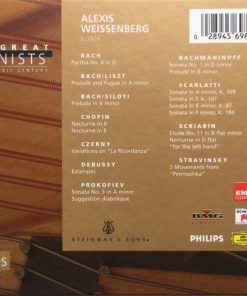 Alexis Weissenberg, Bach*, Chopin*, Debussy*, Prokofiev*, Stravinsky*-1
