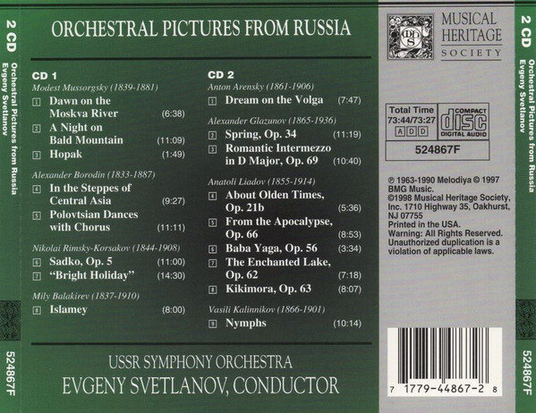 USSR Symphony Orchestra*, Evgeni Svetlanov-1
