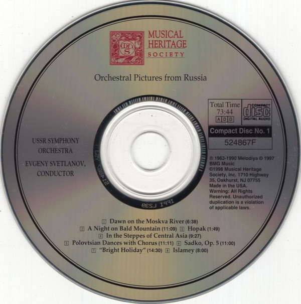 USSR Symphony Orchestra*, Evgeni Svetlanov-2
