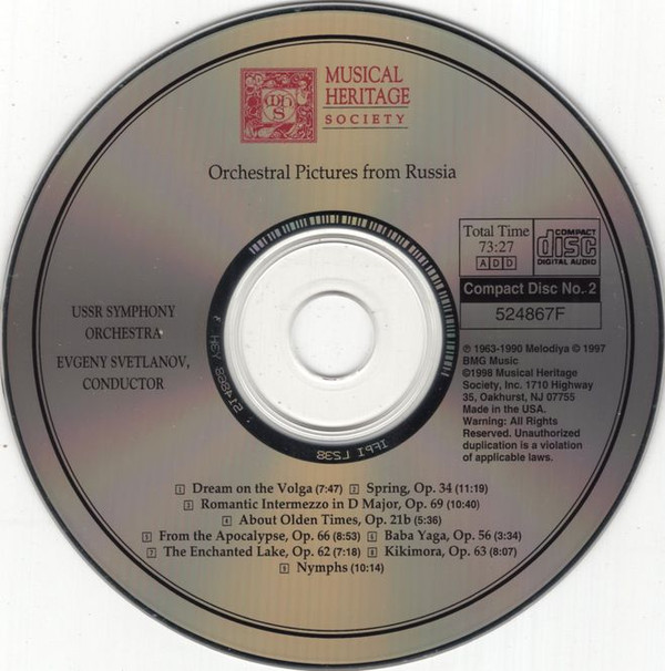USSR Symphony Orchestra*, Evgeni Svetlanov-4