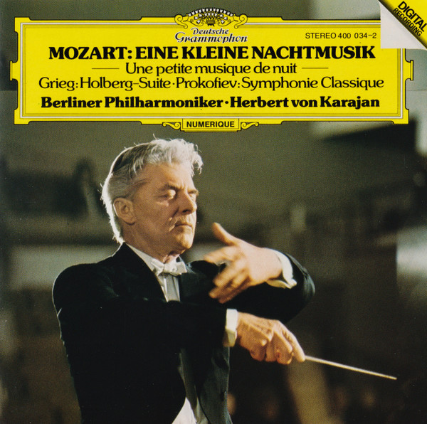 Mozart*, Grieg*, Prokofiev*, Berliner Philharmoniker, Herbert von Karajan-0