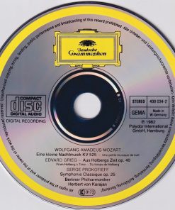 Mozart*, Grieg*, Prokofiev*, Berliner Philharmoniker, Herbert von Karajan-2