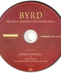 Byrd* - Musica Contexta, Steven Devine, The English Cornett And Sackbut Ensemble-2