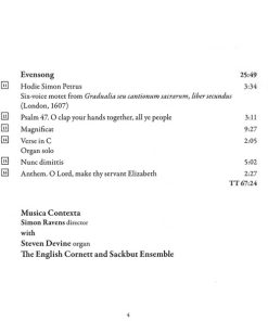 Byrd* - Musica Contexta, Steven Devine, The English Cornett And Sackbut Ensemble-4