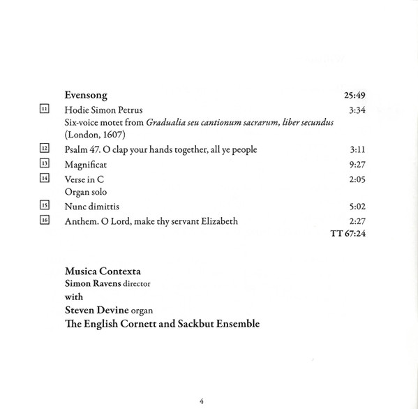 Byrd* - Musica Contexta, Steven Devine, The English Cornett And Sackbut Ensemble-4