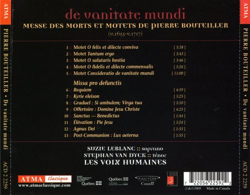 Pierre Bouteiller (2) - Suzie LeBlanc, Stephan Van Dyck, Les Voix Humaines-1