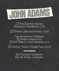 John Adams - San Francisco Symphony Orchestra*, Edo de Waart-4