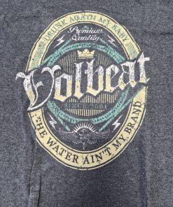 VOLBEAT - "The Water Ain't My Brand" T-SHIRT XL