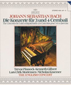 Johann Sebastian Bach - Trevor Pinnock • Kenneth Gilbert • Lars Ulrik Mortensen • Nicholas Kraemer • The English Concert-0