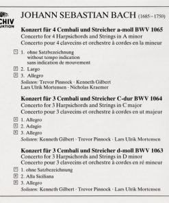 Johann Sebastian Bach - Trevor Pinnock • Kenneth Gilbert • Lars Ulrik Mortensen • Nicholas Kraemer • The English Concert-4