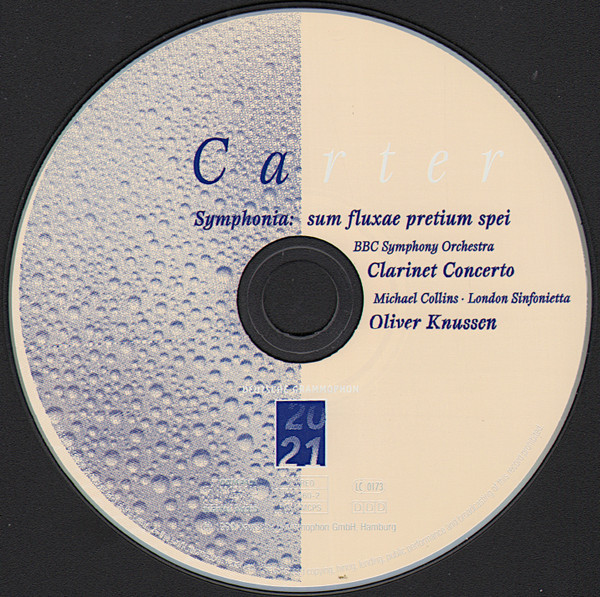 Elliott Carter : Collins* / London Sinfonietta - BBC Symphony Orchestra / Knussen*-2