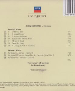 Coprario*, Emma Kirkby, John York Skinner, The Consort Of Musicke, Anthony Rooley-1