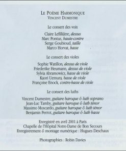Pierre Guédron - Le Poème Harmonique, Vincent Dumestre-3